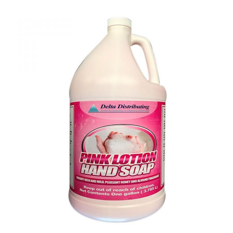 Pink Lotion Hand Soap 4/Gallon Case Delta Distributing