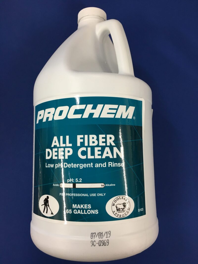 All Fiber Deep Clean Gallon