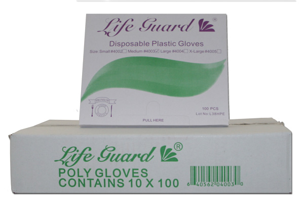 Life Guard Poly Gloves for Food