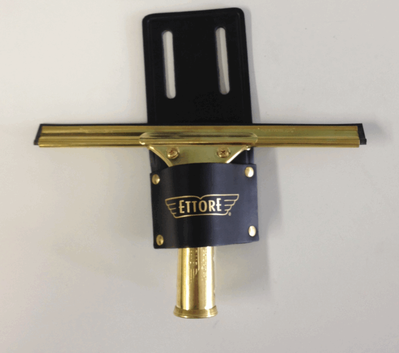 Squeegee Window Washer w/ Brass Handle