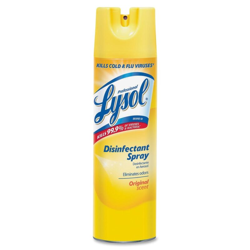 Lysol Disinfectant Spray, 32oz., 12/Case