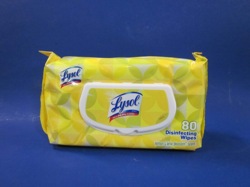 Lysol Disinfecting Wipes 80 sheets, 6/Case