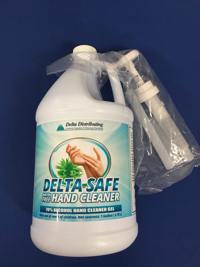 Delta Safe waterless Hand Cleaner With Pump Dispenser