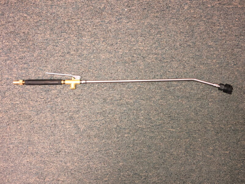 Misting gun for converting Carpet Extractor to Covid 19 Disinfecting machine
