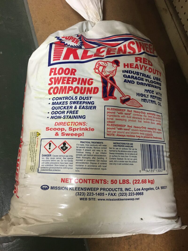 Red Sweeping Compound