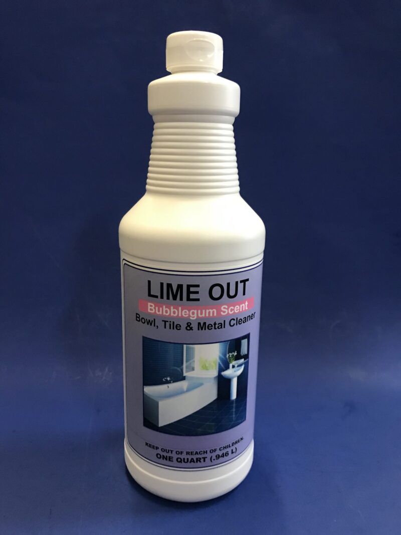 Lime Out (hard water deposit remover) Quarts/case