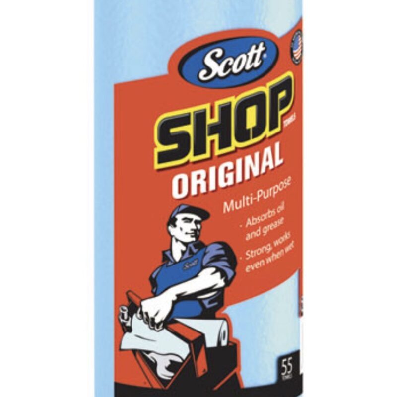 Scott Shop Towels, 10.4"x11", Blue