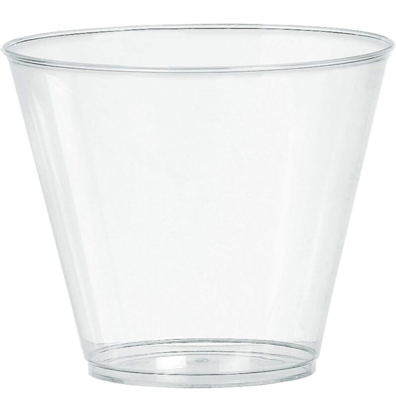 Plastic Tumblers, 9oz,12x20 pk, 240/cs
