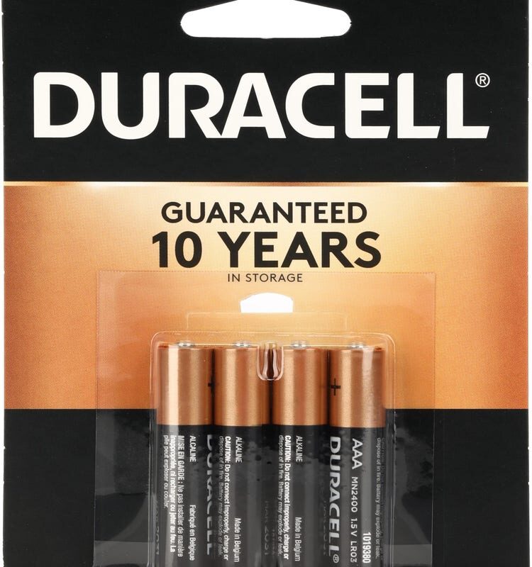 AAA Size Battery, 4/pk